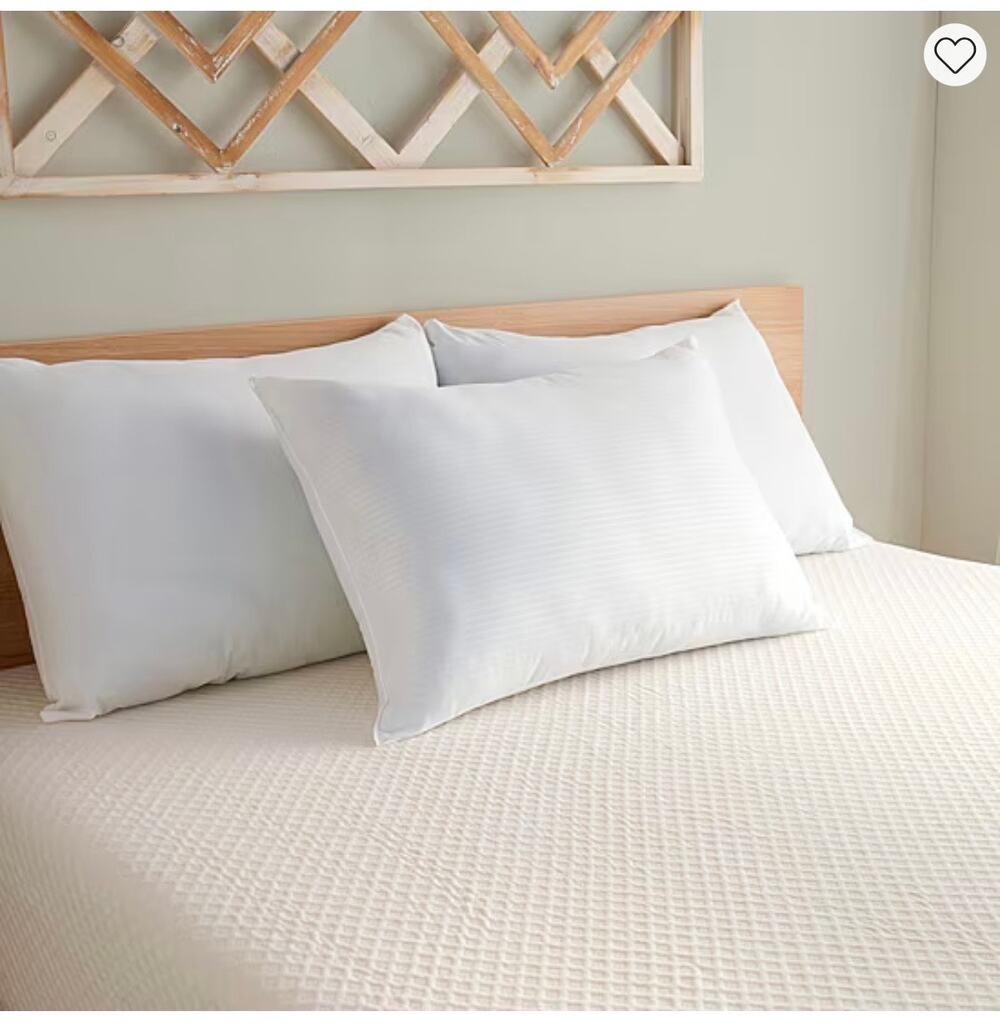 Peaceful Dreams Coolest Comfort Bed Pillow Jumbo